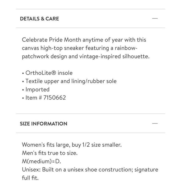 Converse | Chuck 70 Rainbow Patchwork High Tops - Picture 11 of 11